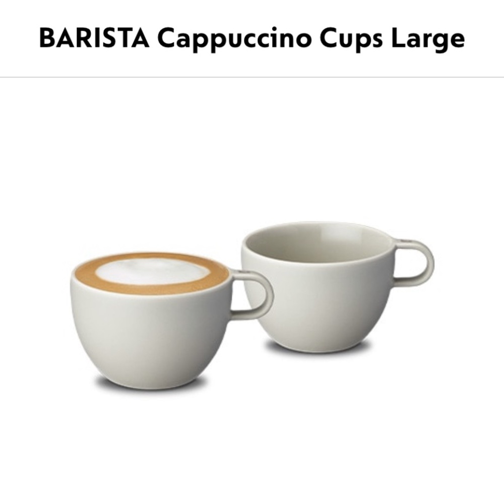 Nespresso Barista Cappuccino Large Cups - Set of 4